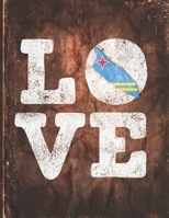 Love: Aruba Flag Cute Personalized Gift for Aruban Friend 2020 Calendar Daily Weekly Monthly Planner Organizer 1670318176 Book Cover