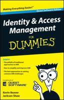 Identity & Access Management for Dummies (Quest Software Edition) 111801488X Book Cover