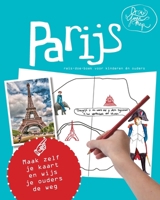 DrawYourMap Parijs: reis-doe-boek voor kinderen én ouders (Dutch Edition) B0FP9XGKMP Book Cover