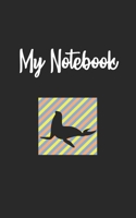 My Notebook: Seal Sealion Retro And Vintage Style 100 Pages And Lined 1709875771 Book Cover