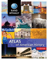 Rand McNally Atlas of American History | Grades 5-12+ 0528026917 Book Cover