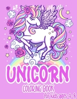 Unicorn Coloring Book For Kids 4-8: 32 Best Quality Design One of the best unicorn items for kids, Unicorn gift, coloring book for children B091CFFVS4 Book Cover