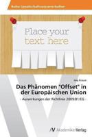 Das Phänomen Offset in der Europäischen Union 363948794X Book Cover