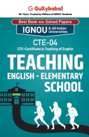 CTE-4 Teaching English - Elementary School 9381970912 Book Cover