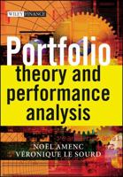 Portfolio Theory and Performance Analysis 0470858745 Book Cover