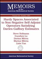 Hardy Spaces Associated to Non-Negative Self-Adjoint Operators Satisfying Davies-Gaffney Estimates 0821852388 Book Cover