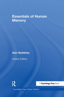 Essentials of Human Memory 0863775454 Book Cover