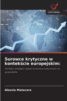 Surowce krytyczne w kontekscie europejskim 6209380638 Book Cover