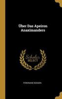 �ber Das Apeiron Anaximanders 0274153068 Book Cover