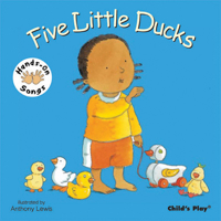 Five Little Ducks: American Sign Language 1846436303 Book Cover