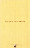 Voices for Peace 0743230663 Book Cover