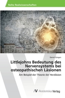 Littlejohns Bedeutung des Nervensystems bei osteopathischen Läsionen (German Edition) 3639628101 Book Cover