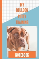 My Bulldog Potty Training Notebook: Housebreaking Puppy Notebook - Adult Dog Trainer - House Training Gift - Grass - Pads - Older Dogs - Schedule - Bell 1650750358 Book Cover