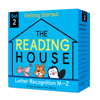 The Reading House Set 2: Letter Recognition M-Z 0525571299 Book Cover