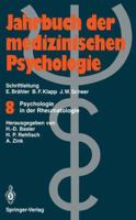 Psychologie in Der Rheumatologie 3540554858 Book Cover