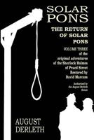 The Return of Solar Pons 0523006500 Book Cover