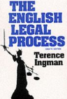 The English Legal Process 0199254958 Book Cover