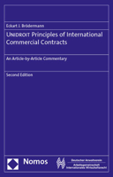 Unidroit Principles of International Commercial Contracts: An Article-By-Article Commentary 3756002438 Book Cover