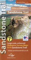 Walking Cheshire's Sandstone Trail - 1:25,000 OS Map Book 1908632968 Book Cover