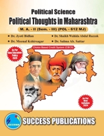 Political Thoughts in Maharashtra(M.A, Sem-III) SPPU-Text(English) 8119939492 Book Cover