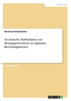 Technische Ma�nahmen zur Betrugspr�vention im digitalen Rechnungswesen 3346225550 Book Cover