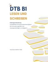 DTB B1 Lesen und Schreiben: Prüfungsvorbereitung (German Edition) B0CLDDDM6F Book Cover
