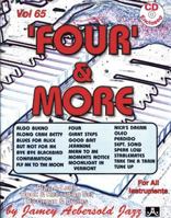 Vol. 65, 'Four' And More (Book & CD Set) (Play-a-Long With B3 Organ) 1562242237 Book Cover