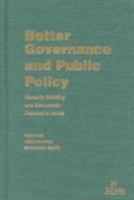 Better Governance And Public Policy: Capacity Building For Democratic Renewal In Africa 1565491602 Book Cover