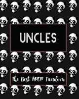UNCLES The Best KPOP Fandom: Best KPOP Gift Fans Cute Panda Monthly Planner 8x10 Book 110 Pages Book 170794296X Book Cover