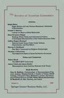 The Review of Austrian Economics: Volume 4 9401734569 Book Cover