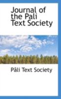 Journal of the Pali Text Society 0353913707 Book Cover