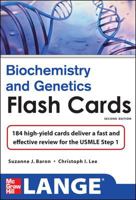 Lange Biochemistry and Genetics Flash Cards 2/E 0071765808 Book Cover