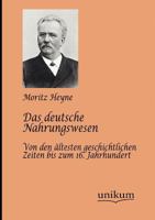 Das Deutsche Nahrungswesen 3955641562 Book Cover