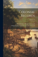 Colonial Records; Volume 11 102259432X Book Cover