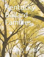 Kentucky Ballard Families 1799219003 Book Cover