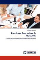 Purchase Procedure and Practices 3848488361 Book Cover