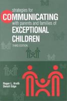 Strategies for Communicating With Parents and Families of Exceptional Children 0891082484 Book Cover