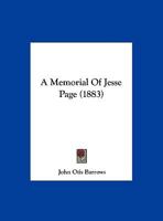 A Memorial Of Jesse Page 1169620752 Book Cover