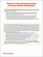 Fitness for Life: Elementary School Classroom Guide-Kindergarten 0736086021 Book Cover