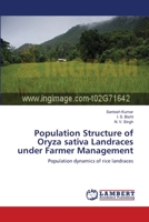 Population Structure of Oryza sativa Landraces under Farmer Management 3659182451 Book Cover