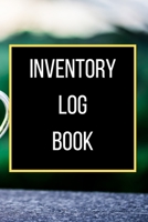 Inventory Log Book: 120 pages: Size = 6 x 9 inches (double-sided), perfect binding, non-perforated 1677128526 Book Cover