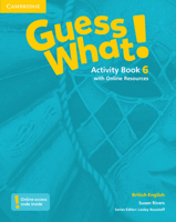 Guess What! Level 6 Activity Book with Online Resources British English 1107545552 Book Cover