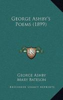 George Ashby's Poems 1017627118 Book Cover