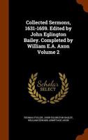 Collected Sermons Of Thomas Fuller V2: 1631-1659 (1891) 1164052314 Book Cover
