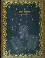 Tarot Journal Three Card Spread - Golden Teal: Beautifully illustrated 200 pages 8.5 x 11inch notebook to record your Tarot Card readings and their outcomes. (Tarot Card Readings Journal) 1720173915 Book Cover