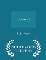 Divorce 1022002481 Book Cover