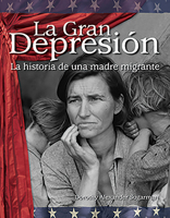 La Gran Depresiaon: La Historia de Una Madre Migrante 0743912888 Book Cover