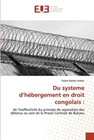 Du systeme d'hébergement en droit congolais 6203435287 Book Cover
