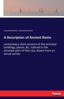 A Description of Ancient Rome 3337381391 Book Cover