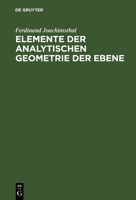 Elemente Der Analytischen Geometrie Der Ebene 3111128113 Book Cover